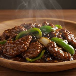 125. Beef & Green Pepper / 青椒牛肉