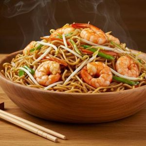 86. King Prawn Chowmein / 大虾炒面