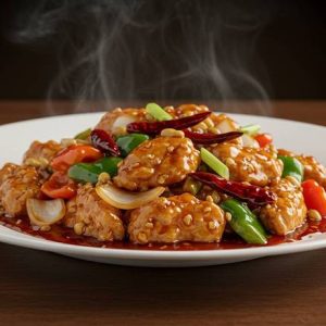 130. King Pao Chicken (nut Sign) / 宫保鸡丁（含坚果）