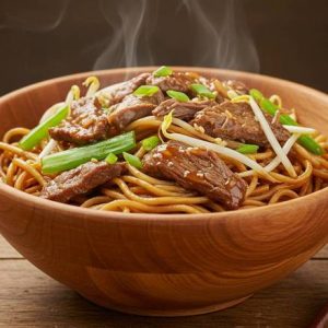 78. Shredded Lamb Chowmein / 羊肉丝炒面
